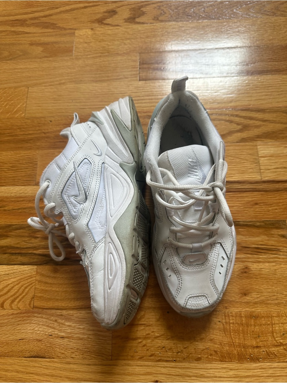 Nike White Leather Sneakers